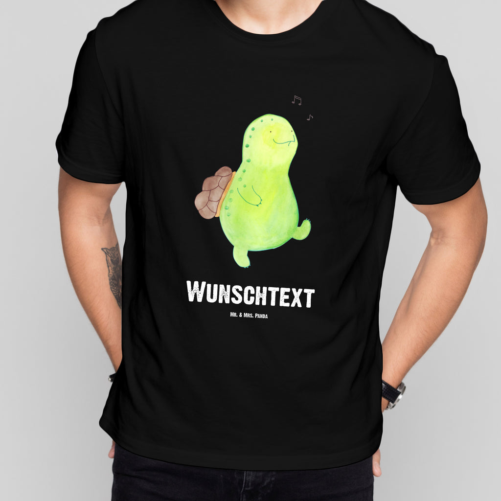 Größe XL Personalisiertes T-Shirt Schildkröte pfeift T-Shirt Personalisiert, T-Shirt mit Namen, T-Shirt mit Aufruck, Männer, Frauen, Schildkröte, Schildi, Schildkröten, fröhlich, Glück, Motivation, Lebensfreude, Depression, Trennung, Neuanfang