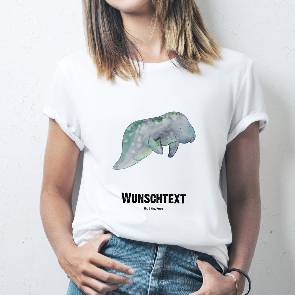 Größe XXL Personalisiertes T-Shirt Seekuh chillt T-Shirt Personalisiert, T-Shirt mit Namen, T-Shirt mit Aufruck, Männer, Frauen, Wunschtext, Bedrucken, Meerestiere, Meer, Urlaub, Seekuh, Seekühe, Diät, Abnehmen, Zucker, Diätwahn, Essen, Süßigkeiten