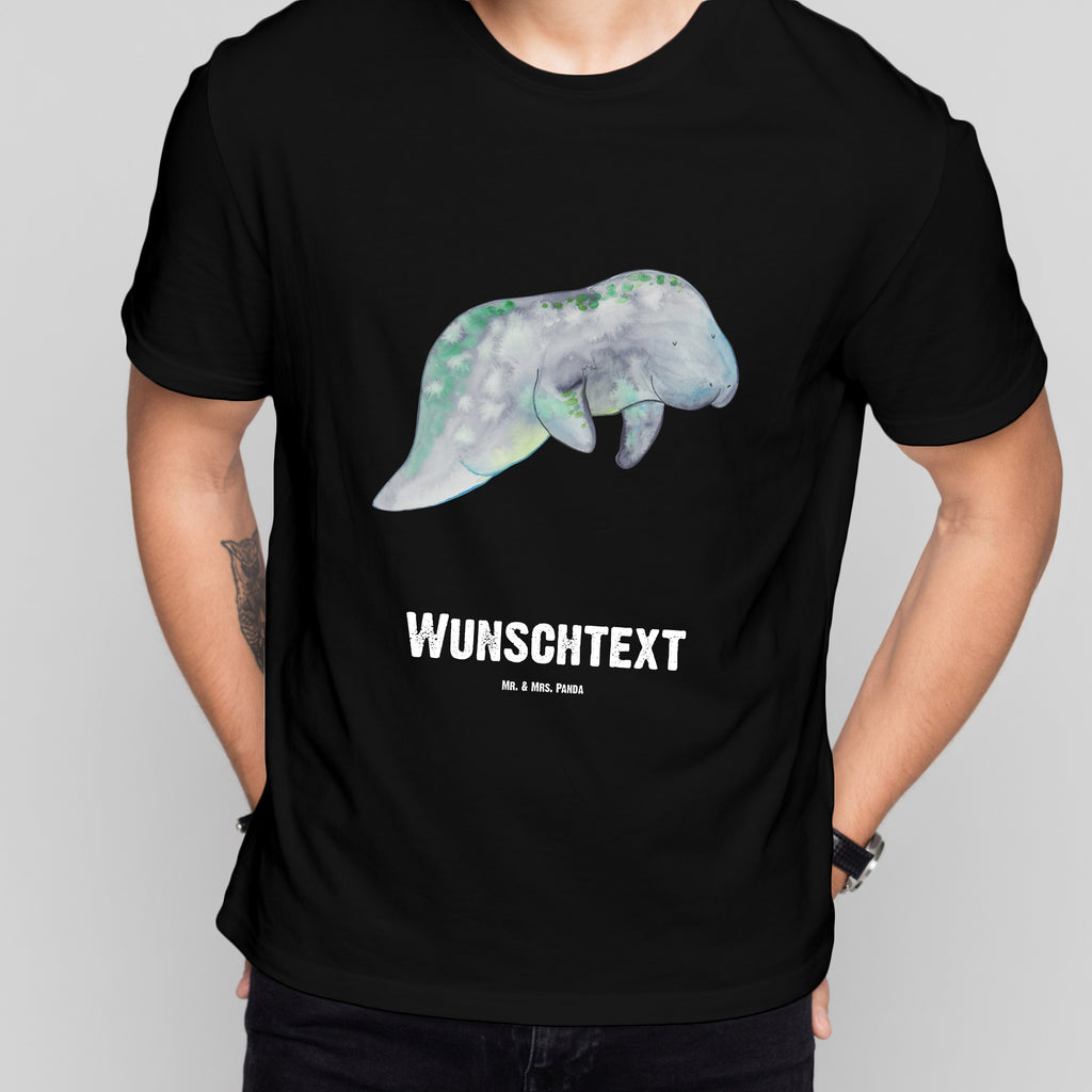 Größe XXL Personalisiertes T-Shirt Seekuh chillt T-Shirt Personalisiert, T-Shirt mit Namen, T-Shirt mit Aufruck, Männer, Frauen, Wunschtext, Bedrucken, Meerestiere, Meer, Urlaub, Seekuh, Seekühe, Diät, Abnehmen, Zucker, Diätwahn, Essen, Süßigkeiten