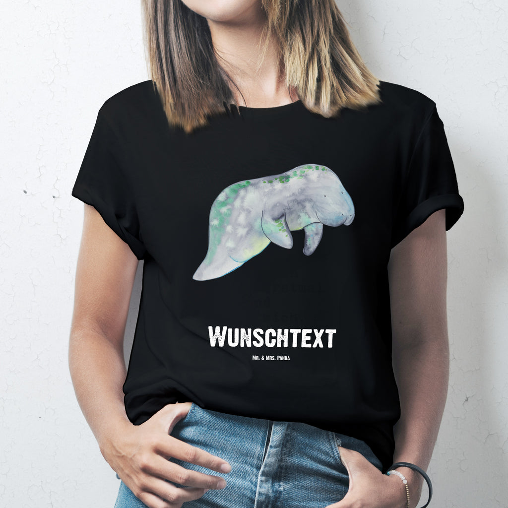 Größe XXL Personalisiertes T-Shirt Seekuh chillt T-Shirt Personalisiert, T-Shirt mit Namen, T-Shirt mit Aufruck, Männer, Frauen, Wunschtext, Bedrucken, Meerestiere, Meer, Urlaub, Seekuh, Seekühe, Diät, Abnehmen, Zucker, Diätwahn, Essen, Süßigkeiten