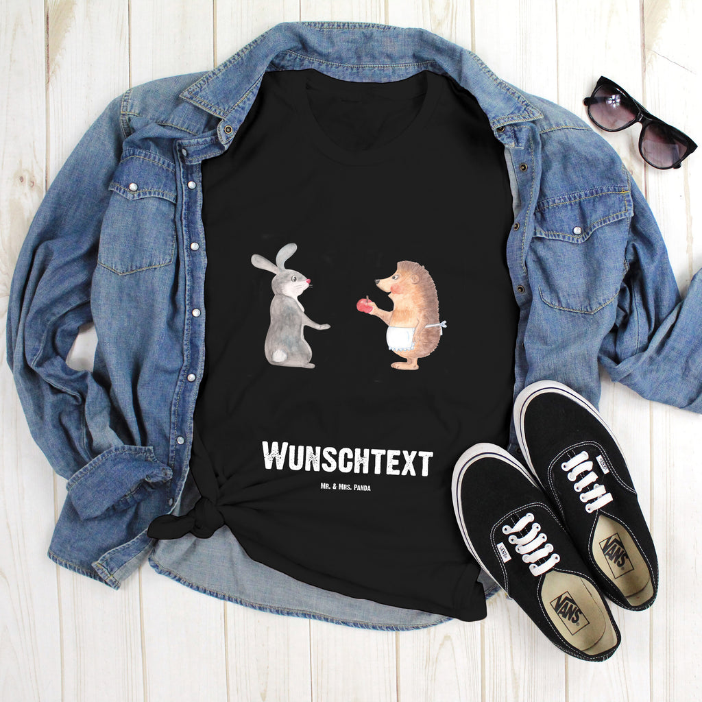 Größe XL Personalisiertes T-Shirt Liebe ist nie ohne Schmerz T-Shirt Personalisiert, T-Shirt mit Namen, T-Shirt mit Aufruck, Männer, Frauen, Tiermotive, Gute Laune, lustige Sprüche, Tiere, Igel und Hase, Igel, Hase, Liebe Spruch, Liebeskummer Geschenk, Herzschmerz, Trösten, Trennungsschmerz, Spruch romantisch