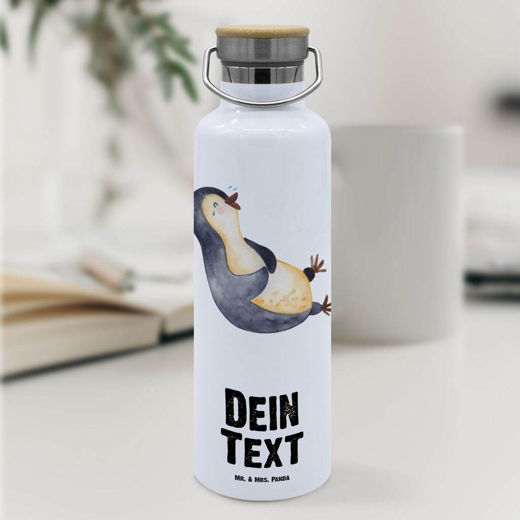 Personalisierte Trinkflasche Pinguin lachend Personalisierte Trinkflasche, Trinkflasche mit Namen, Trinkflasche bedrucken, Flasche personalisiert, Trinkflasch mit Aufdruck, Trinkflasche Werbegeschenk, Namensaufdruck Trinkflasche, Sportflasche personalisiert, Trinkflasche Sport, Pinguin, Pinguine, lustiger Spruch, Optimismus, Fröhlich, Lachen, Humor, Fröhlichkeit