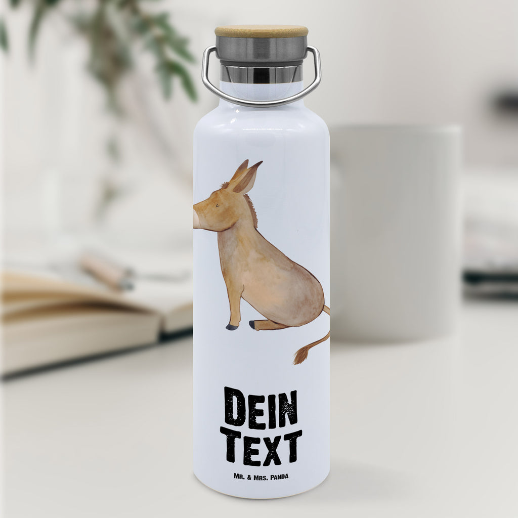 Personalisierte Trinkflasche Esel Personalisierte Trinkflasche, Trinkflasche mit Namen, Trinkflasche bedrucken, Flasche personalisiert, Trinkflasch mit Aufdruck, Trinkflasche Werbegeschenk, Namensaufdruck Trinkflasche, Sportflasche personalisiert, Trinkflasche Sport, Tiermotive, Gute Laune, lustige Sprüche, Tiere, Esel, Weisheit, Lebensmut, Lebensglück, Ziel, Lebensziel, Mut, erfolg, tapferkeit, positive gedanken, zuversicht