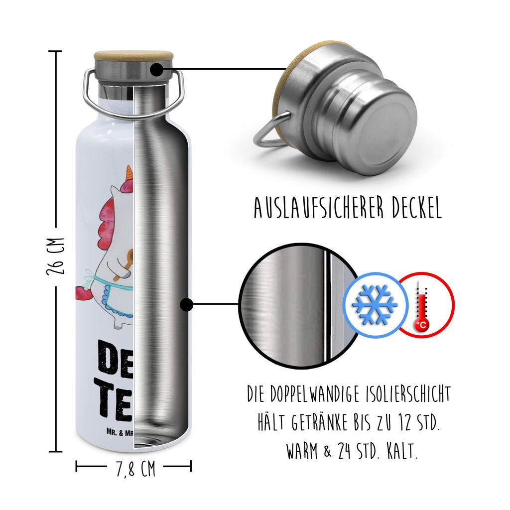 Personalisierte Trinkflasche Einhorn Küchenfee Personalisierte Trinkflasche, Trinkflasche mit Namen, Trinkflasche bedrucken, Flasche personalisiert, Trinkflasch mit Aufdruck, Trinkflasche Werbegeschenk, Namensaufdruck Trinkflasche, Sportflasche personalisiert, Trinkflasche Sport, Einhorn, Einhörner, Einhorn Deko, Pegasus, Unicorn, backen, Muffin, Motivation, Träumer, träumen, Bäckerin, Hobbykoch, Koch, Torte, Kuchen