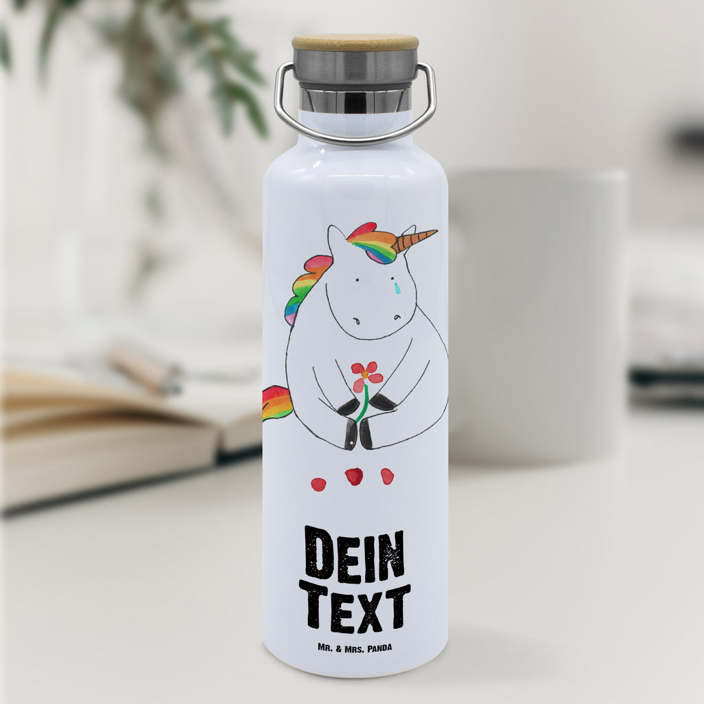Personalisierte Trinkflasche Einhorn Traurig Personalisierte Trinkflasche, Trinkflasche mit Namen, Trinkflasche bedrucken, Flasche personalisiert, Trinkflasch mit Aufdruck, Trinkflasche Werbegeschenk, Namensaufdruck Trinkflasche, Sportflasche personalisiert, Trinkflasche Sport, Einhorn, Einhörner, Einhorn Deko, Pegasus, Unicorn, Glitzer, Trösten. Freundschaft, Freunde, Liebe, Trauer, Grußkarte, Blume