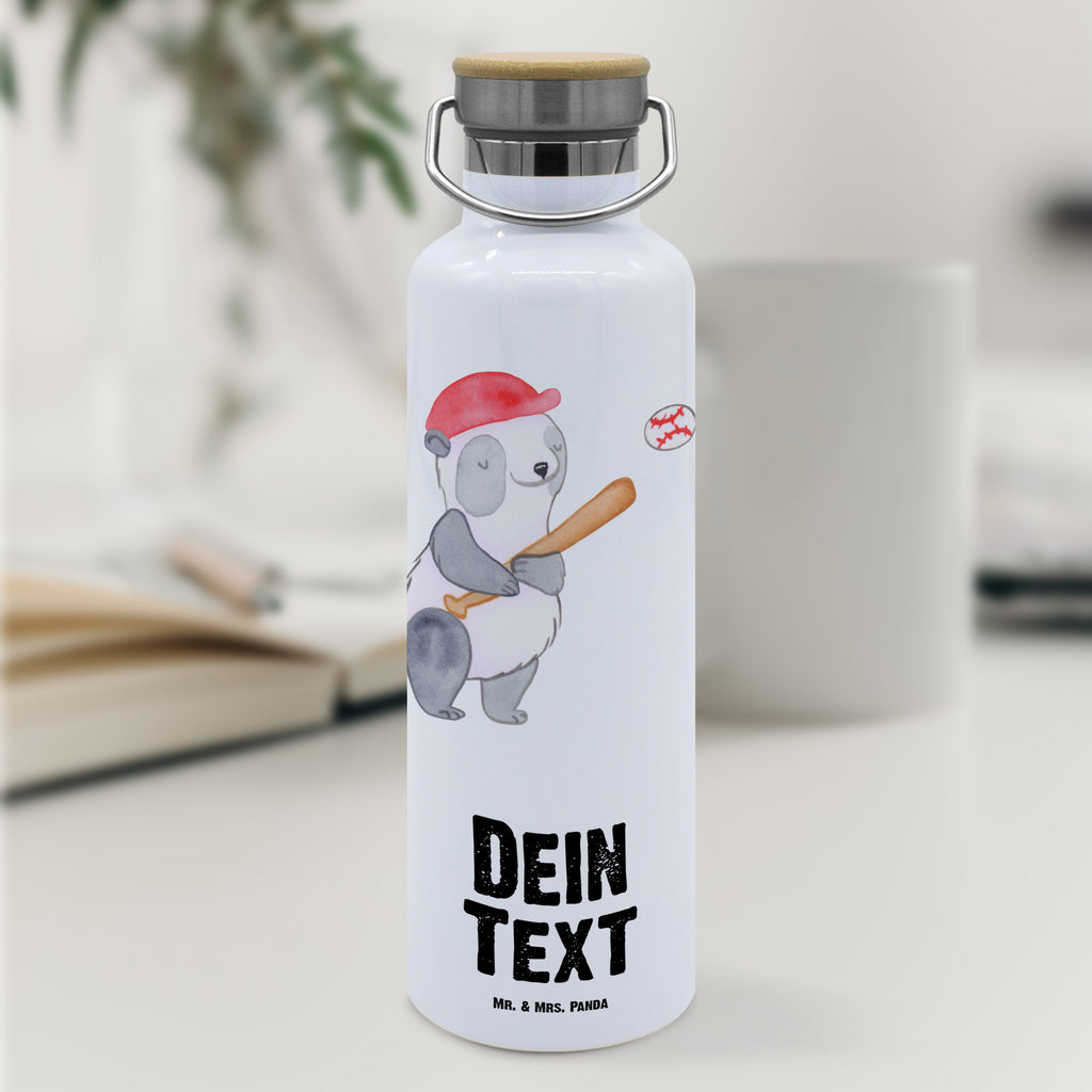 Personalisierte Trinkflasche Panda Baseball spielen Tage Personalisierte Trinkflasche, Trinkflasche mit Namen, Trinkflasche bedrucken, Flasche personalisiert, Trinkflasch mit Aufdruck, Trinkflasche Werbegeschenk, Namensaufdruck Trinkflasche, Sportflasche personalisiert, Trinkflasche Sport, Geschenk, Sport, Sportart, Hobby, Schenken, Danke, Dankeschön, Auszeichnung, Gewinn, Sportler, Baseball spielen, Baseball Spielen, Baseball Match, Ballsport, Baseballplatz, Baseballverein