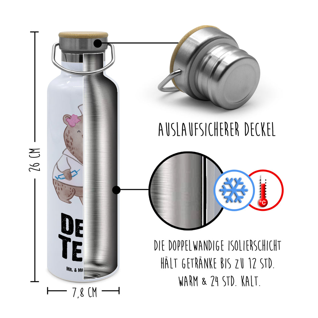Personalisierte Trinkflasche Ärztin mit Herz Personalisierte Trinkflasche, Trinkflasche mit Namen, Trinkflasche bedrucken, Flasche personalisiert, Trinkflasch mit Aufdruck, Trinkflasche Werbegeschenk, Namensaufdruck Trinkflasche, Sportflasche personalisiert, Trinkflasche Sport, Beruf, Ausbildung, Jubiläum, Abschied, Rente, Kollege, Kollegin, Geschenk, Schenken, Arbeitskollege, Mitarbeiter, Firma, Danke, Dankeschön, Ärztin, Hausärztin, Medizinerin, Doktorin, Medizinstudium, Doktortitel, Arztpraxis