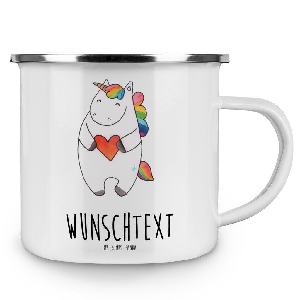 Personalisierte Emaille Tasse Einhorn Herz Emaille Tasse personalisiert, Emaille Tasse mit Namen, Campingtasse personalisiert, Namenstasse, Campingtasse bedrucken, Campinggeschirr personalsisert, Einhorn, Einhörner, Einhorn Deko, Pegasus, Unicorn, Herz, schlimm, böse, witzig, lustig, Freundin, anders, bunt