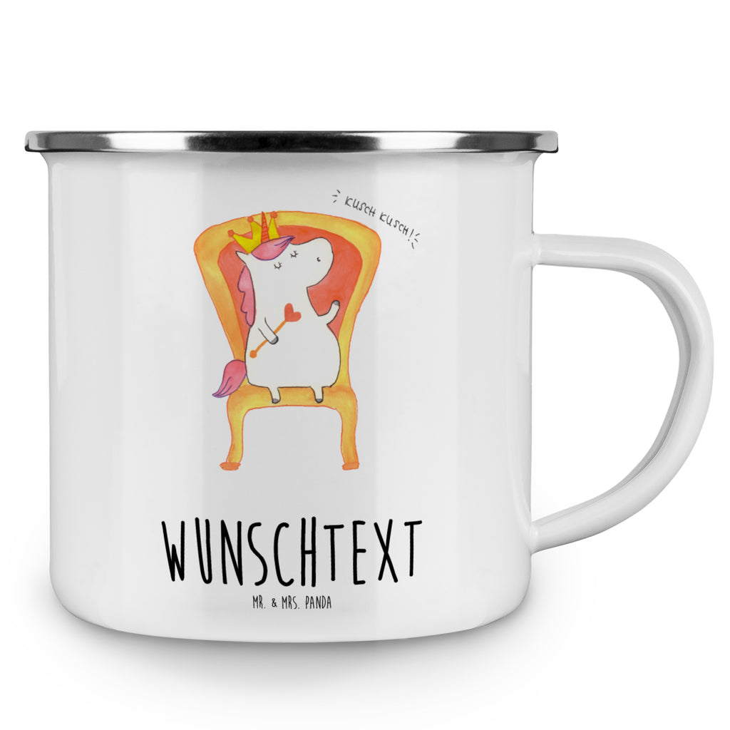 Personalisierte Emaille Tasse Einhorn König Emaille Tasse personalisiert, Emaille Tasse mit Namen, Campingtasse personalisiert, Namenstasse, Campingtasse bedrucken, Campinggeschirr personalsisert, Einhorn, Einhörner, Einhorn Deko, Pegasus, Unicorn, König, Präsident, Bundeskanzler, Herrscher, Kaiser, Prinzessin, Krone