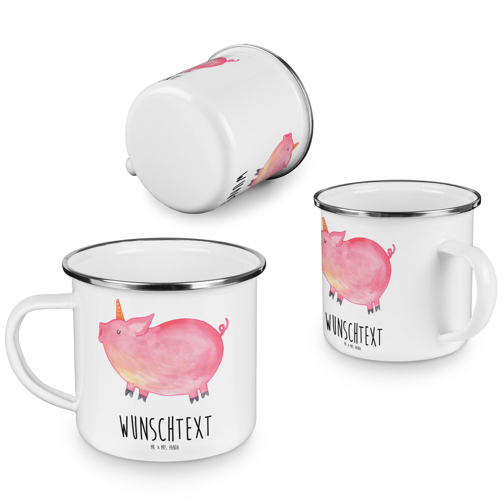 Personalisierte Emaille Tasse Einhorn Schweinhorn Emaille Tasse personalisiert, Emaille Tasse mit Namen, Campingtasse personalisiert, Namenstasse, Campingtasse bedrucken, Campinggeschirr personalsisert, Einhorn, Einhörner, Einhorn Deko, Pegasus, Unicorn, Party, Spaß, Schwein, Schweinhorn, Bauer, witzig. lustig, Spruch, geschenk, Pig, Piggy, funny, english, englisch