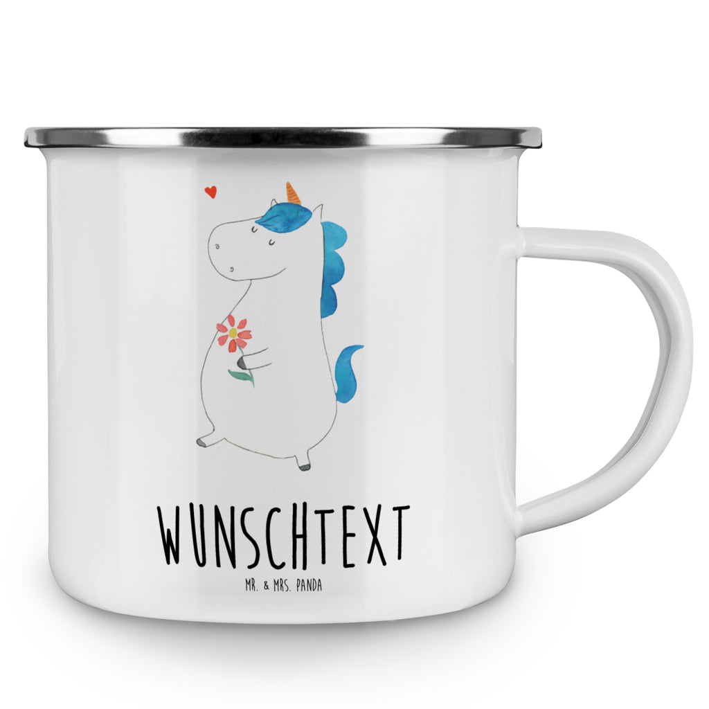 Personalisierte Emaille Tasse Einhorn Spaziergang Emaille Tasse personalisiert, Emaille Tasse mit Namen, Campingtasse personalisiert, Namenstasse, Campingtasse bedrucken, Campinggeschirr personalsisert, Einhorn, Einhörner, Einhorn Deko, Pegasus, Unicorn, Glitzer, Blumen, Spaziergang, Motivation, Gute Laune, Freude, Freundin, Mutter, Schwester