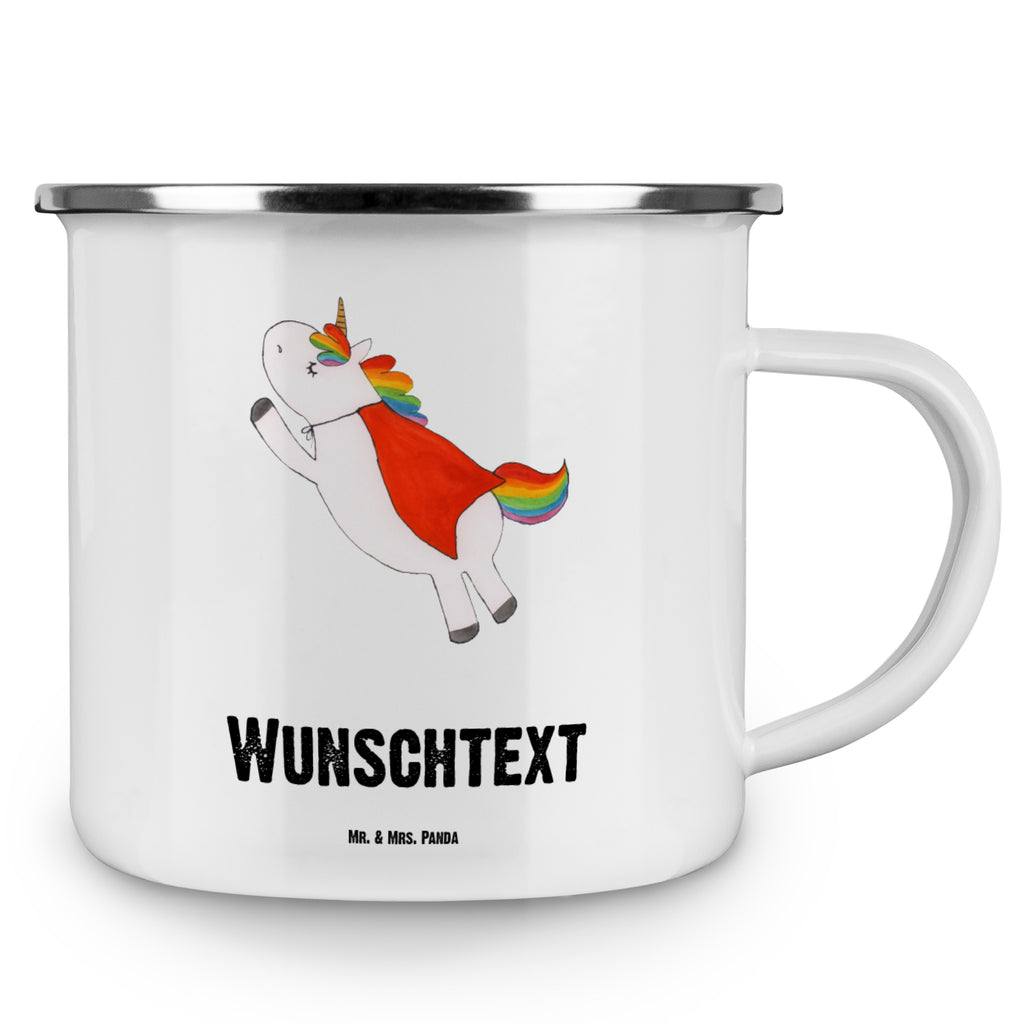 Personalisierte Emaille Tasse Einhorn Super Emaille Tasse personalisiert, Emaille Tasse mit Namen, Campingtasse personalisiert, Namenstasse, Campingtasse bedrucken, Campinggeschirr personalsisert, Einhorn, Einhörner, Einhorn Deko, Pegasus, Unicorn, Traummann, Superheld, Held, Freundin, Geschenk, Girl, Mädchen