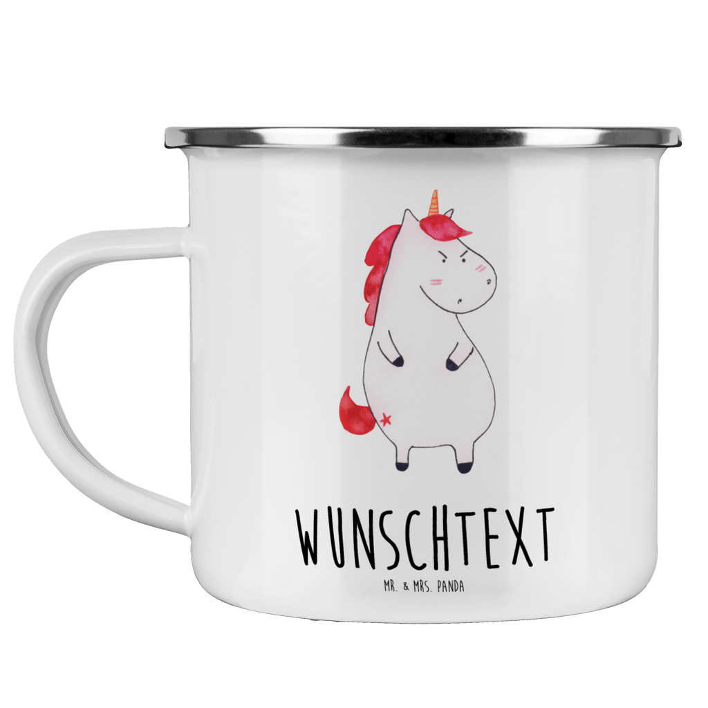 Personalisierte Emaille Tasse Einhorn wütend Emaille Tasse personalisiert, Emaille Tasse mit Namen, Campingtasse personalisiert, Namenstasse, Campingtasse bedrucken, Campinggeschirr personalsisert, Einhorn, Einhörner, Einhorn Deko, Pegasus, Unicorn, Realität, Ansage, lustlos, nein, Büro, Arbeit, wütend, dumme Fragen, lustig, Spaß, Geschenk