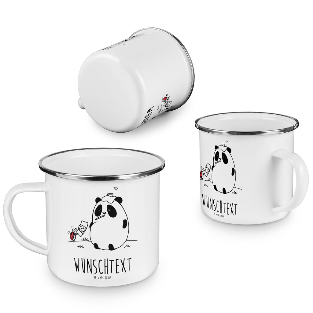 Personalisierte Emaille Tasse Easy & Peasy Gute Besserung  Emaille Tasse personalisiert, Emaille Tasse mit Namen, Campingtasse personalisiert, Namenstasse, Campingtasse bedrucken, Campinggeschirr personalsisert  
