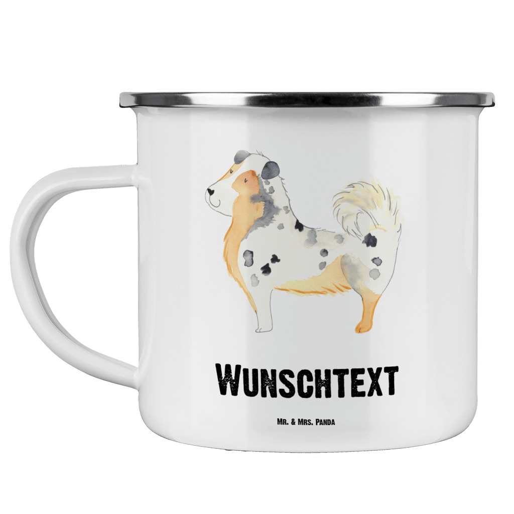 Personalisierte Emaille Tasse Australien Shepherd Emaille Tasse personalisiert, Emaille Tasse mit Namen, Campingtasse personalisiert, Namenstasse, Campingtasse bedrucken, Campinggeschirr personalsisert, Hund, Hundemotiv, Haustier, Hunderasse, Tierliebhaber, Hundebesitzer, Sprüche, Australien Shepherd, Shepherd, Hundeliebe, Familienhund, Spruch