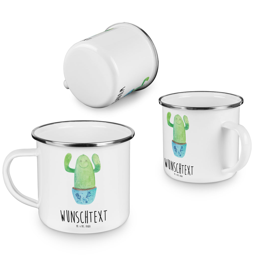 Personalisierte Emaille Tasse Kaktus Happy Emaille Tasse personalisiert, Emaille Tasse mit Namen, Campingtasse personalisiert, Namenstasse, Campingtasse bedrucken, Campinggeschirr personalsisert, Kaktus, Kakteen, Motivation, Spruch, lustig, Kindersicherung, Neustart, Büro, Büroalltag, Kollege, Kollegin, Freundin, Mutter, Familie, Ausbildung