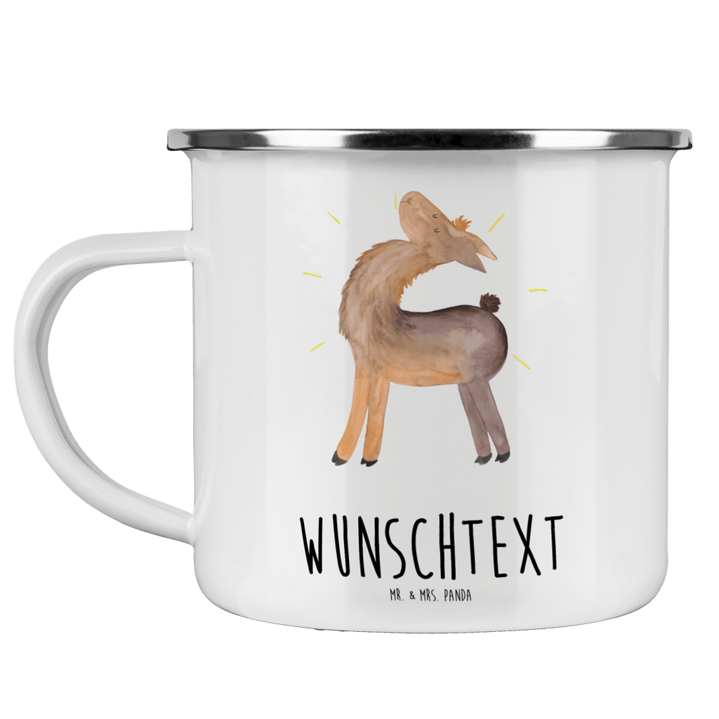 Personalisierte Emaille Tasse Lama stolz Emaille Tasse personalisiert, Emaille Tasse mit Namen, Campingtasse personalisiert, Namenstasse, Campingtasse bedrucken, Campinggeschirr personalsisert, Lama, Alpaka, Lamas, Außenseiter, Anders, Neustart, stolz, Hippie, Freundin, Freundinnen, beste Freundin, Kumpel, Familie, Family