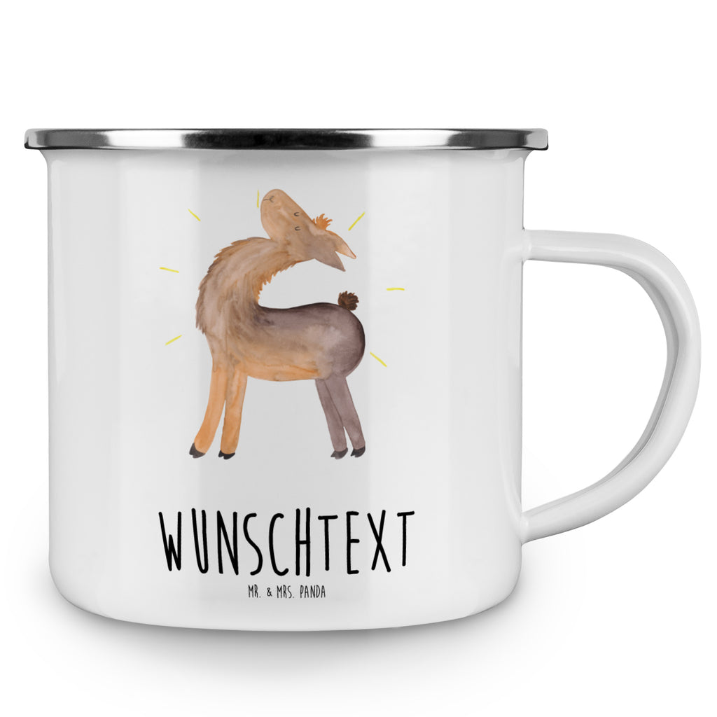 Personalisierte Emaille Tasse Lama stolz Emaille Tasse personalisiert, Emaille Tasse mit Namen, Campingtasse personalisiert, Namenstasse, Campingtasse bedrucken, Campinggeschirr personalsisert, Lama, Alpaka, Lamas, Außenseiter, Anders, Neustart, stolz, Hippie, Freundin, Freundinnen, beste Freundin, Kumpel, Familie, Family