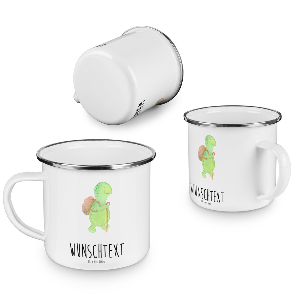 Personalisierte Emaille Tasse Schildkröte Wanderer Emaille Tasse personalisiert, Emaille Tasse mit Namen, Campingtasse personalisiert, Namenstasse, Campingtasse bedrucken, Campinggeschirr personalsisert, Schildkröte, Schildkröten, Motivation, Motivationsspruch, Motivationssprüche, Neuanfang
