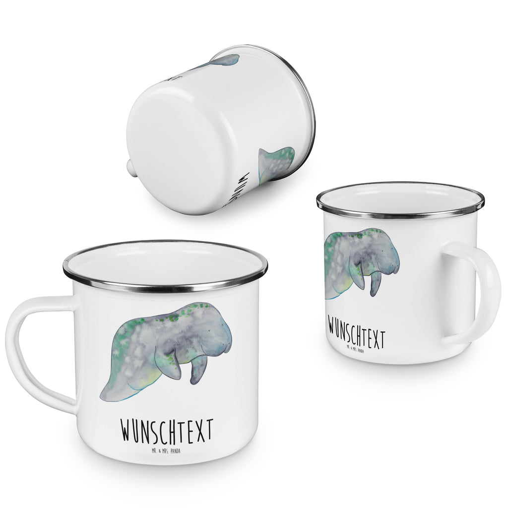 Personalisierte Emaille Tasse Seekuh chillt Emaille Tasse personalisiert, Emaille Tasse mit Namen, Campingtasse personalisiert, Namenstasse, Campingtasse bedrucken, Campinggeschirr personalsisert, Meerestiere, Meer, Urlaub, Seekuh, Seekühe, Diät, Abnehmen, Zucker, Diätwahn, Essen, Süßigkeiten