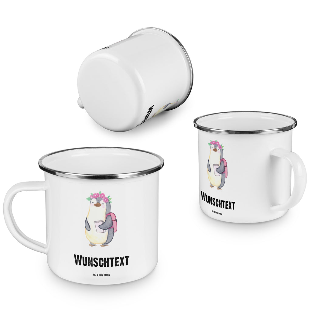 Personalisierte Emaille Tasse Pinguin Beste Enkelin der Welt Emaille Tasse personalisiert, Emaille Tasse mit Namen, Campingtasse personalisiert, Namenstasse, Campingtasse bedrucken, Campinggeschirr personalsisert, für, Dankeschön, Geschenk, Schenken, Geburtstag, Geburtstagsgeschenk, Geschenkidee, Danke, Bedanken, Mitbringsel, Freude machen, Geschenktipp, Enkelin, Enkelkind, Enkeltochter, Oma, Opa, Kind von Tochter, Kind von Sohn, Großtochter, Taufe