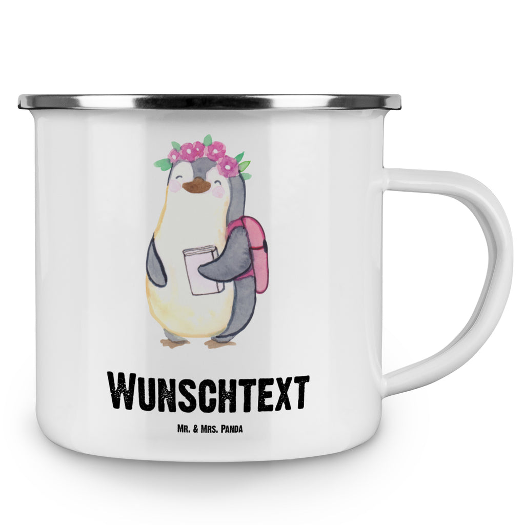 Personalisierte Emaille Tasse Pinguin Beste Studentin der Welt Emaille Tasse personalisiert, Emaille Tasse mit Namen, Campingtasse personalisiert, Namenstasse, Campingtasse bedrucken, Campinggeschirr personalsisert, für, Dankeschön, Geschenk, Schenken, Geburtstag, Geburtstagsgeschenk, Geschenkidee, Danke, Bedanken, Mitbringsel, Freude machen, Geschenktipp, Studentin, Studium, Tochter, Spaß, Musterschülerin, lustig, Studienabschluss, witzig, Universität, Abschluss, Alumni, Uni, Studenten, Hochschule