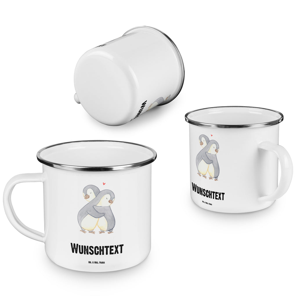 Personalisierte Emaille Tasse Pinguin Bester Lebenspartner der Welt Emaille Tasse personalisiert, Emaille Tasse mit Namen, Campingtasse personalisiert, Namenstasse, Campingtasse bedrucken, Campinggeschirr personalsisert, für, Dankeschön, Geschenk, Schenken, Geburtstag, Geburtstagsgeschenk, Geschenkidee, Danke, Bedanken, Mitbringsel, Freude machen, Geschenktipp, Lebenspartner, Ehepartner, Partner, Ehemann, Ehefrau, Liebe, Freund, Freundin, Hochzeitstag, verliebt