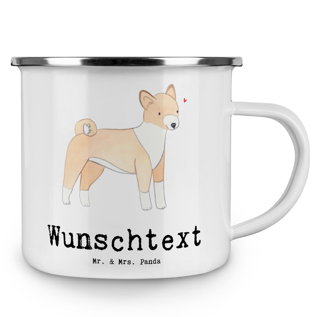 Personalisierte Emaille Tasse Basenji Lebensretter Emaille Tasse personalisiert, Emaille Tasse mit Namen, Campingtasse personalisiert, Namenstasse, Campingtasse bedrucken, Campinggeschirr personalsisert, Hund, Hunderasse, Rassehund, Hundebesitzer, Geschenk, Tierfreund, Schenken, Welpe, Kongo-Terrier, Basenji
