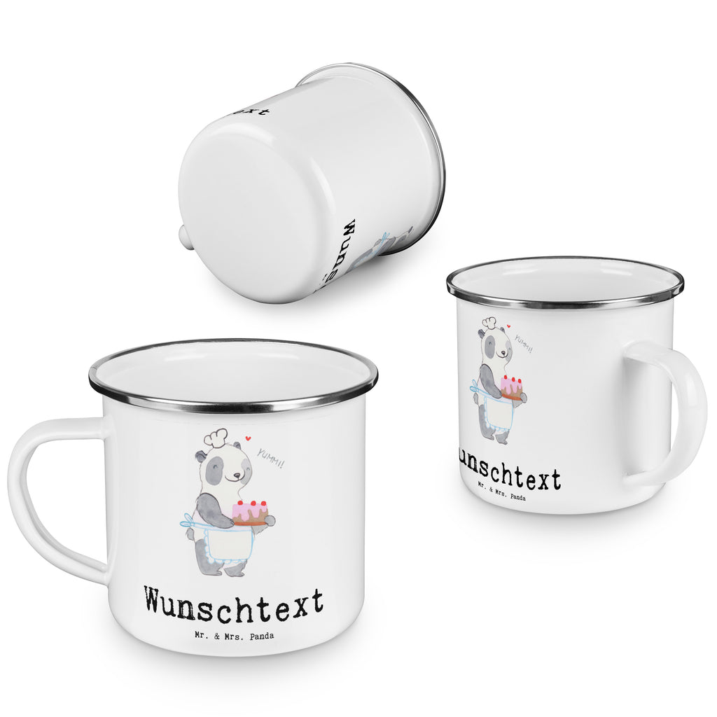 Personalisierte Emaille Tasse Bär Kochen Tage Emaille Tasse personalisiert, Emaille Tasse mit Namen, Campingtasse personalisiert, Namenstasse, Campingtasse bedrucken, Campinggeschirr personalsisert, Geschenk, Sport, Sportart, Hobby, Schenken, Danke, Dankeschön, Auszeichnung, Gewinn, Sportler, Kochen, Hobbykoch, Hobbyköchin