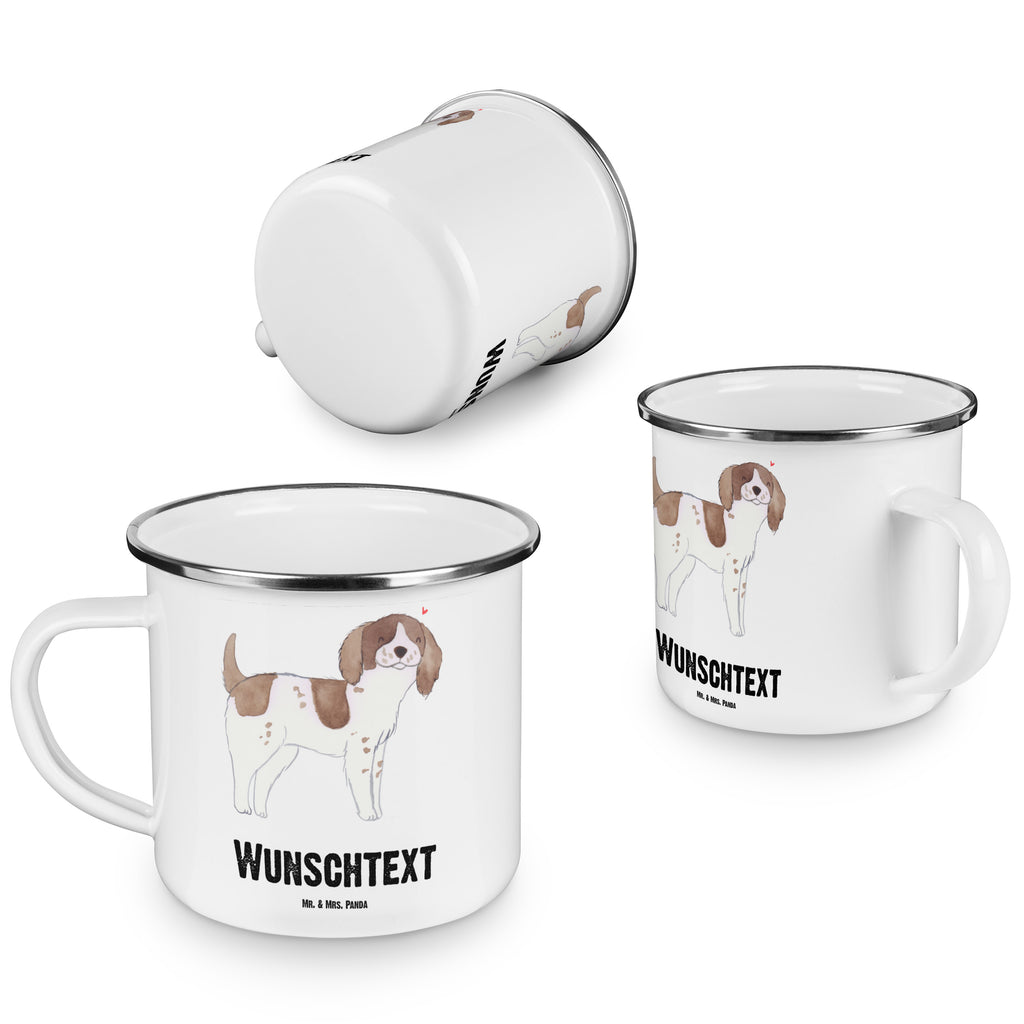 Personalisierte Emaille Tasse English Springer Spaniel Lebensretter Emaille Tasse personalisiert, Emaille Tasse mit Namen, Campingtasse personalisiert, Namenstasse, Campingtasse bedrucken, Campinggeschirr personalsisert, Hund, Hunderasse, Rassehund, Hundebesitzer, Geschenk, Tierfreund, Schenken, Welpe, English Springer Spaniel