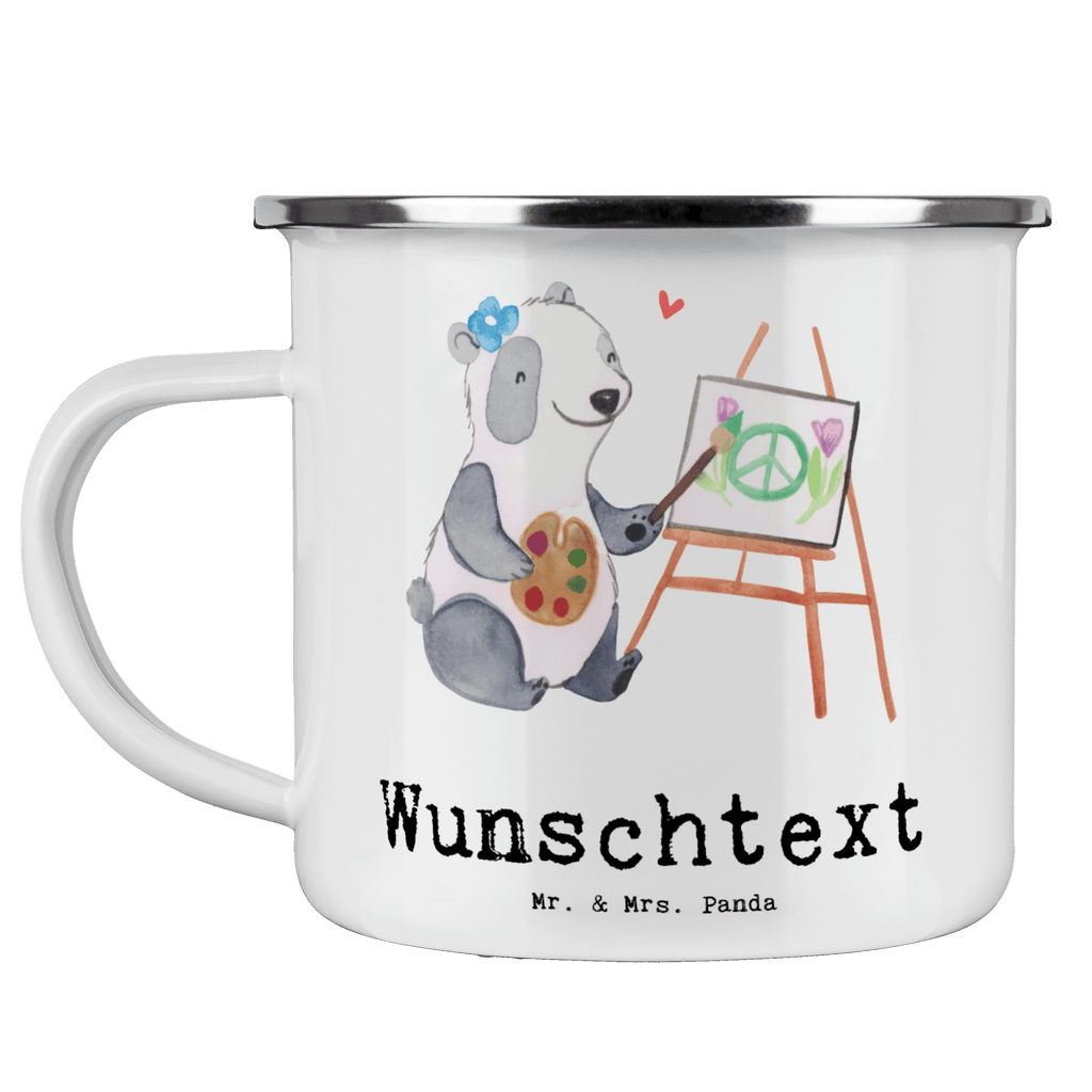 Personalisierte Emaille Tasse Künstlerin mit Herz Emaille Tasse personalisiert, Emaille Tasse mit Namen, Campingtasse personalisiert, Namenstasse, Campingtasse bedrucken, Campinggeschirr personalsisert, Beruf, Ausbildung, Jubiläum, Abschied, Rente, Kollege, Kollegin, Geschenk, Schenken, Arbeitskollege, Mitarbeiter, Firma, Danke, Dankeschön, Künstlerin, Malerin, Kunstmalerin, Galerie Eröffnung, Kunstschule