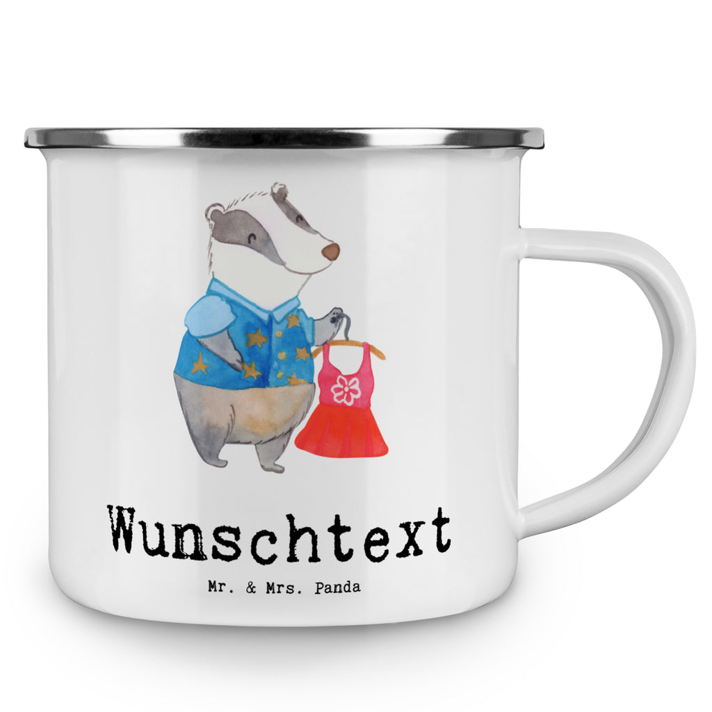 Personalisierte Emaille Tasse Modeverkäuferin mit Herz Emaille Tasse personalisiert, Emaille Tasse mit Namen, Campingtasse personalisiert, Namenstasse, Campingtasse bedrucken, Campinggeschirr personalsisert, Beruf, Ausbildung, Jubiläum, Abschied, Rente, Kollege, Kollegin, Geschenk, Schenken, Arbeitskollege, Mitarbeiter, Firma, Danke, Dankeschön, Modeverkäuferin, Verkäuferin, Fashion Store