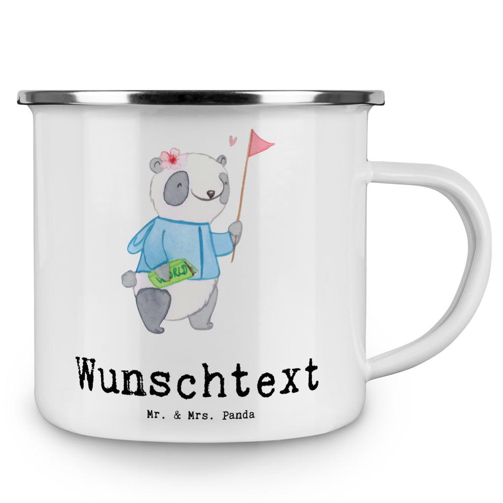 Personalisierte Emaille Tasse Reiseleiterin mit Herz Emaille Tasse personalisiert, Emaille Tasse mit Namen, Campingtasse personalisiert, Namenstasse, Campingtasse bedrucken, Campinggeschirr personalsisert, Beruf, Ausbildung, Jubiläum, Abschied, Rente, Kollege, Kollegin, Geschenk, Schenken, Arbeitskollege, Mitarbeiter, Firma, Danke, Dankeschön
