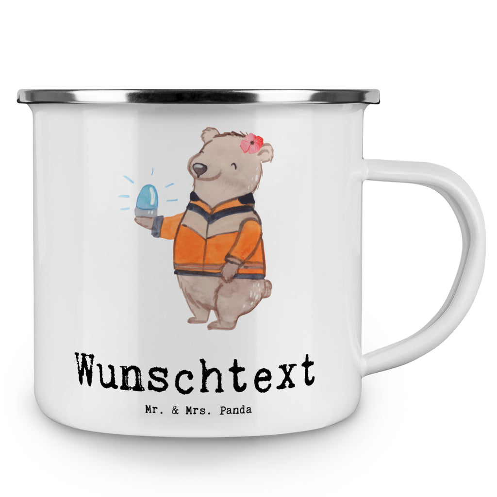Personalisierte Emaille Tasse Rettungswagenfahrerin mit Herz Emaille Tasse personalisiert, Emaille Tasse mit Namen, Campingtasse personalisiert, Namenstasse, Campingtasse bedrucken, Campinggeschirr personalsisert, Beruf, Ausbildung, Jubiläum, Abschied, Rente, Kollege, Kollegin, Geschenk, Schenken, Arbeitskollege, Mitarbeiter, Firma, Danke, Dankeschön