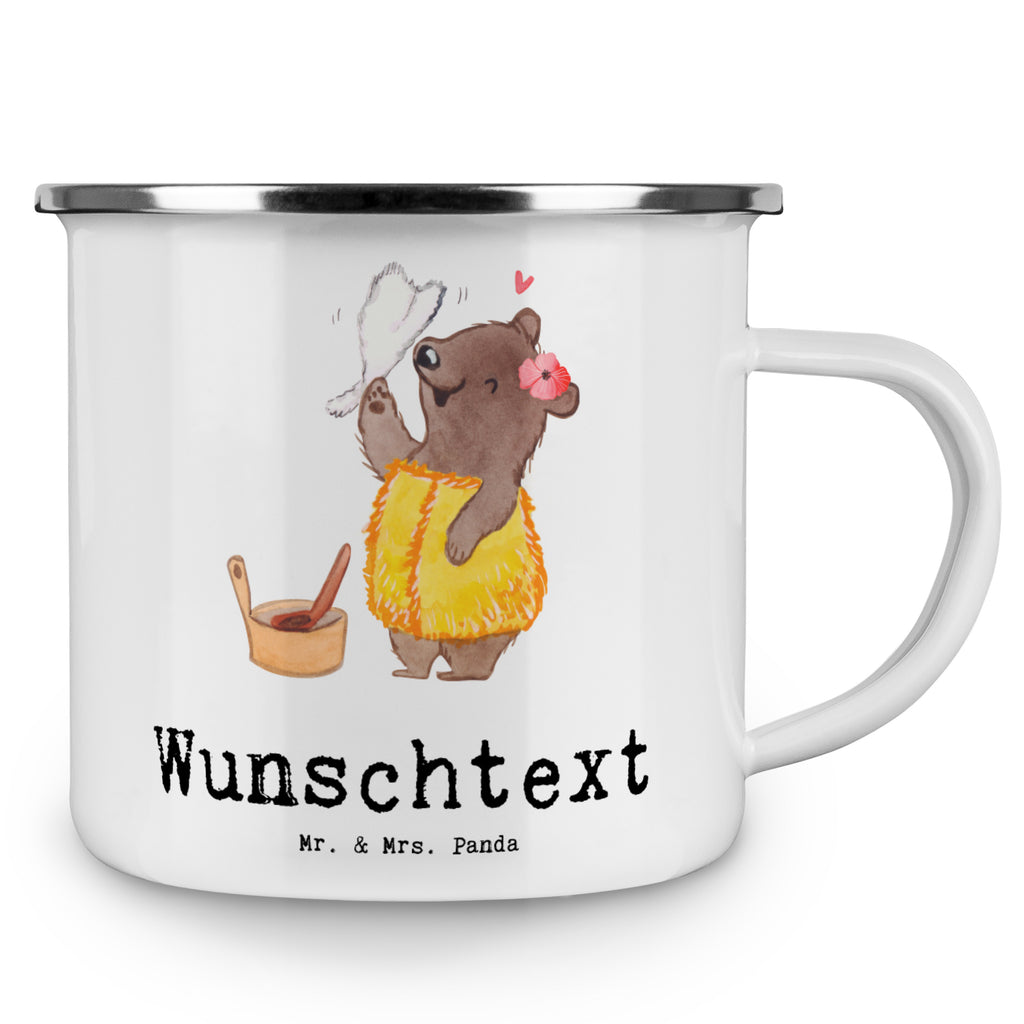 Personalisierte Emaille Tasse Saunameisterin mit Herz Emaille Tasse personalisiert, Emaille Tasse mit Namen, Campingtasse personalisiert, Namenstasse, Campingtasse bedrucken, Campinggeschirr personalsisert, Beruf, Ausbildung, Jubiläum, Abschied, Rente, Kollege, Kollegin, Geschenk, Schenken, Arbeitskollege, Mitarbeiter, Firma, Danke, Dankeschön