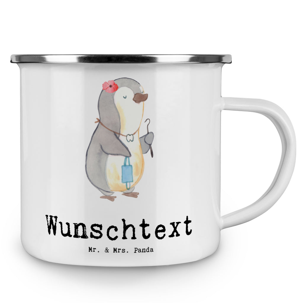 Personalisierte Emaille Tasse Zahnärztin mit Herz Emaille Tasse personalisiert, Emaille Tasse mit Namen, Campingtasse personalisiert, Namenstasse, Campingtasse bedrucken, Campinggeschirr personalsisert, Beruf, Ausbildung, Jubiläum, Abschied, Rente, Kollege, Kollegin, Geschenk, Schenken, Arbeitskollege, Mitarbeiter, Firma, Danke, Dankeschön
