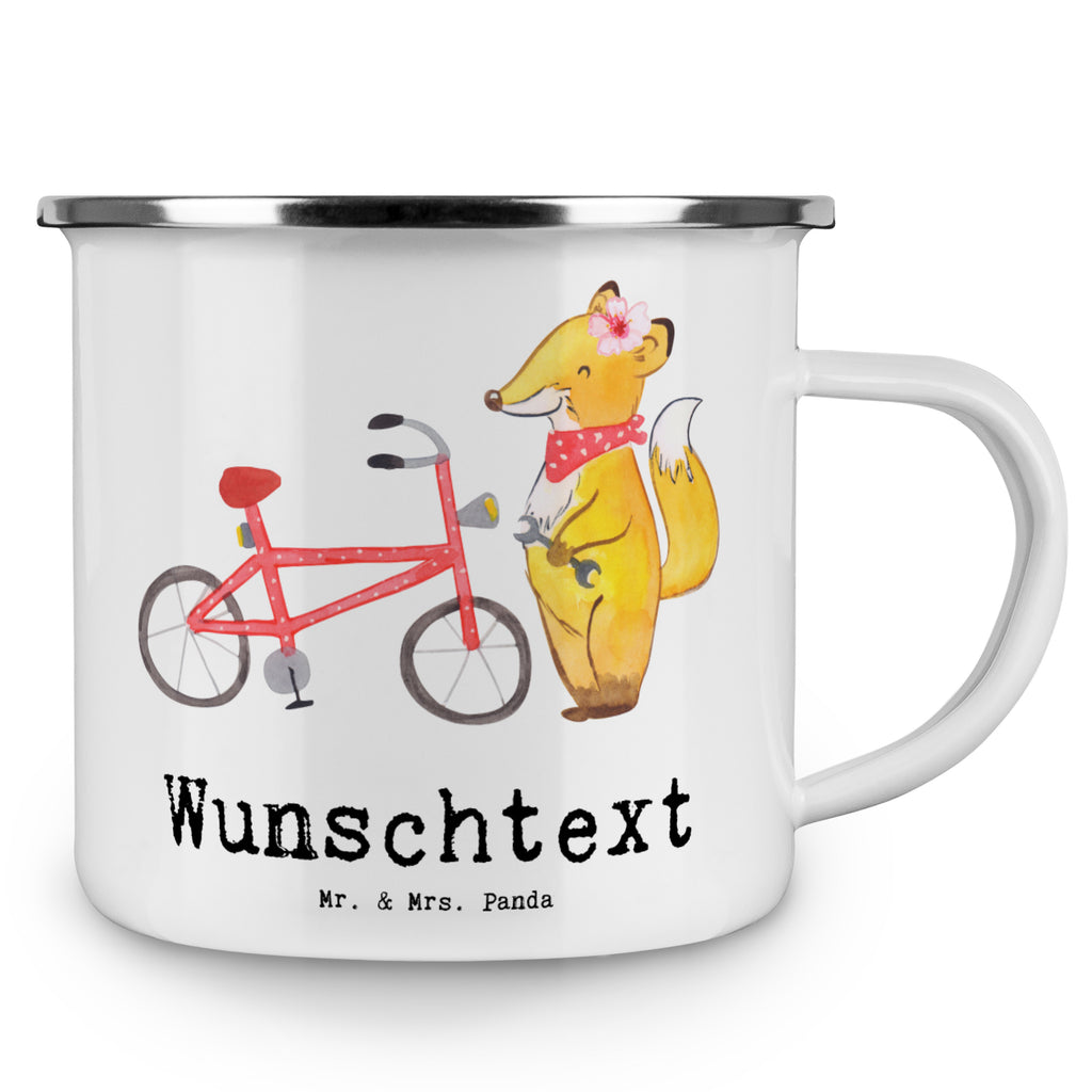 Personalisierte Emaille Tasse Zweirad Mechatronikerin mit Herz Emaille Tasse personalisiert, Emaille Tasse mit Namen, Campingtasse personalisiert, Namenstasse, Campingtasse bedrucken, Campinggeschirr personalsisert, Beruf, Ausbildung, Jubiläum, Abschied, Rente, Kollege, Kollegin, Geschenk, Schenken, Arbeitskollege, Mitarbeiter, Firma, Danke, Dankeschön