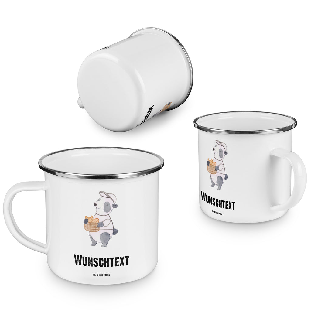 Personalisierte Emaille Tasse Bäckereifachverkäufer mit Herz Emaille Tasse personalisiert, Emaille Tasse mit Namen, Campingtasse personalisiert, Namenstasse, Campingtasse bedrucken, Campinggeschirr personalsisert, Beruf, Ausbildung, Jubiläum, Abschied, Rente, Kollege, Kollegin, Geschenk, Schenken, Arbeitskollege, Mitarbeiter, Firma, Danke, Dankeschön, Bäckereifachverkäufer, Backwarenverkäufer, Bäckerei, Backstube, Bäckerladen, Brotmanufaktur