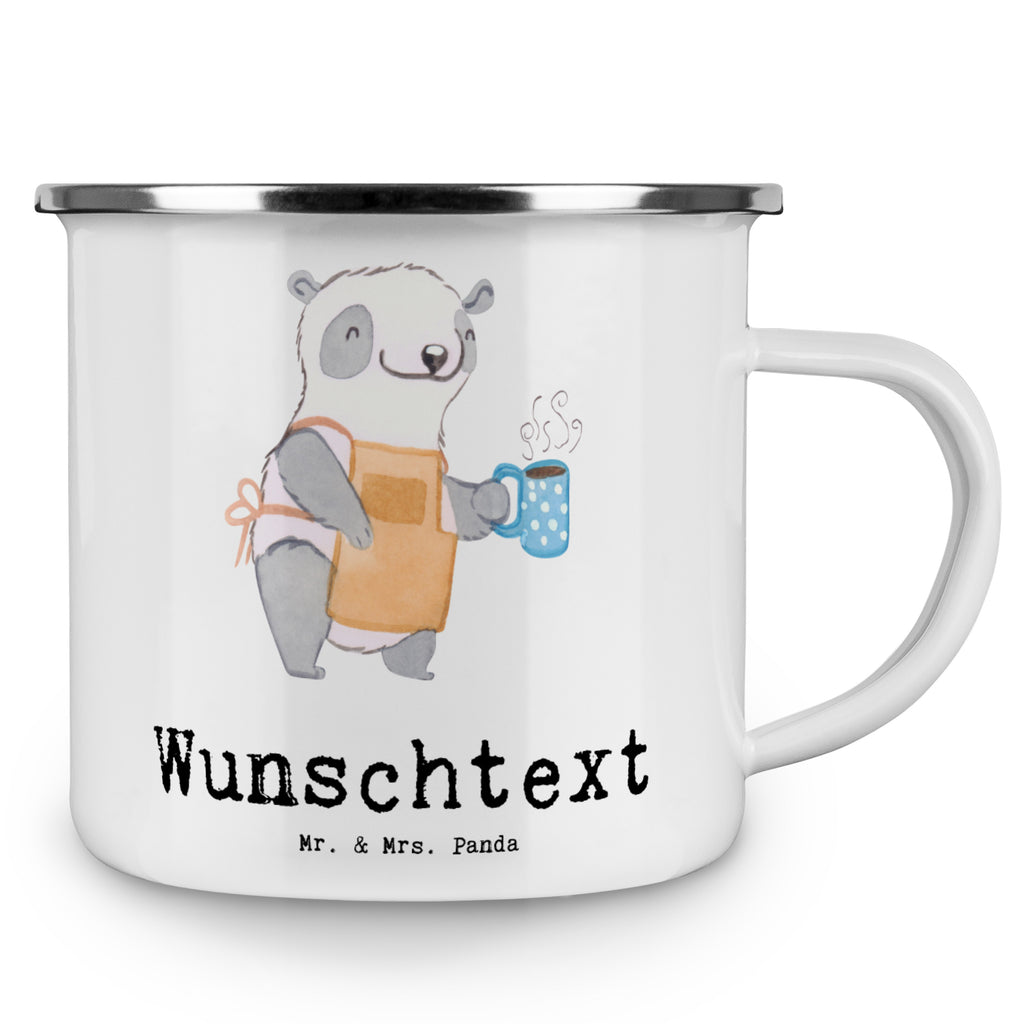 Personalisierte Emaille Tasse Barista mit Herz Emaille Tasse personalisiert, Emaille Tasse mit Namen, Campingtasse personalisiert, Namenstasse, Campingtasse bedrucken, Campinggeschirr personalsisert, Beruf, Ausbildung, Jubiläum, Abschied, Rente, Kollege, Kollegin, Geschenk, Schenken, Arbeitskollege, Mitarbeiter, Firma, Danke, Dankeschön, Barista, Eröffnung Cafe, Kaffee