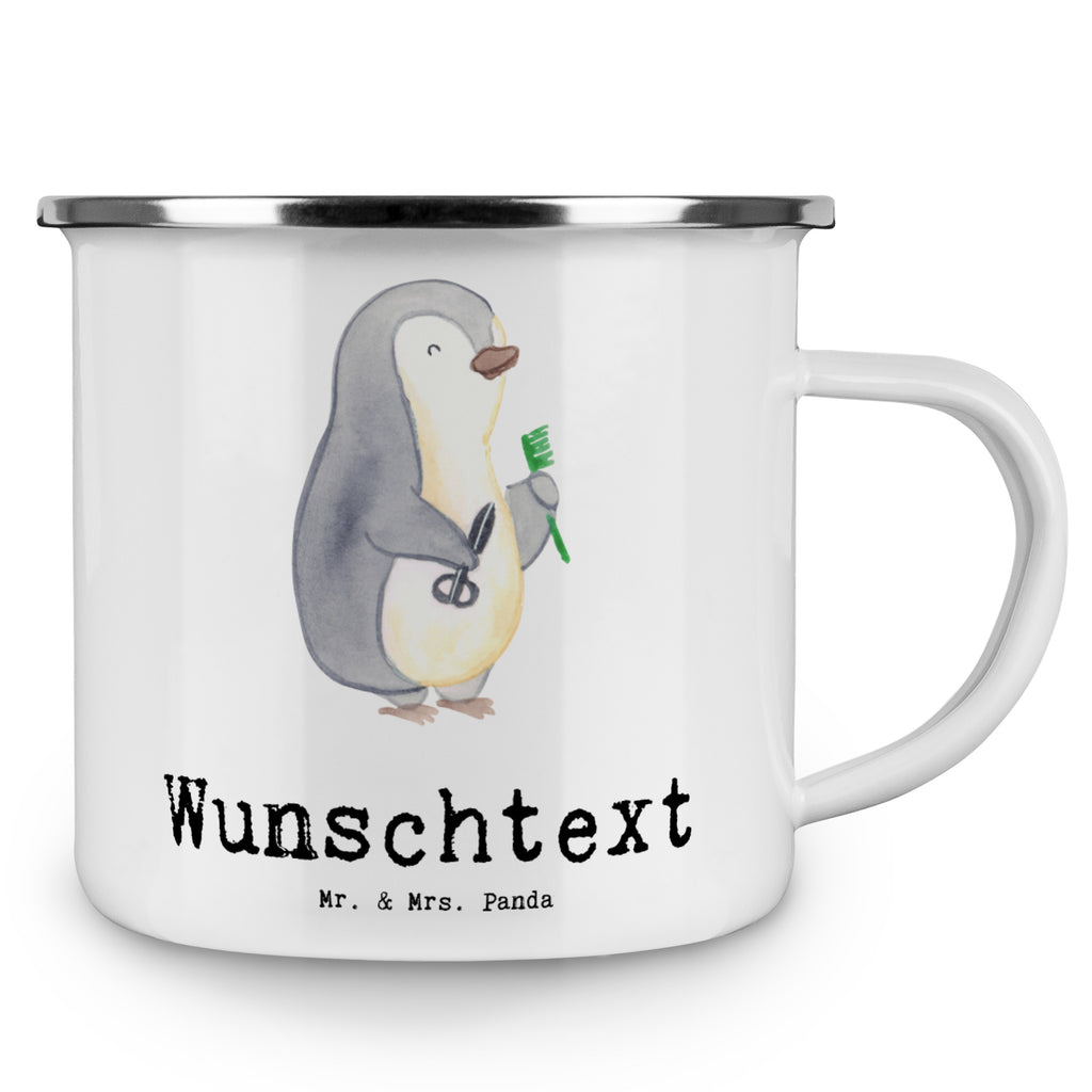Personalisierte Emaille Tasse Friseur mit Herz Emaille Tasse personalisiert, Emaille Tasse mit Namen, Campingtasse personalisiert, Namenstasse, Campingtasse bedrucken, Campinggeschirr personalsisert, Beruf, Ausbildung, Jubiläum, Abschied, Rente, Kollege, Kollegin, Geschenk, Schenken, Arbeitskollege, Mitarbeiter, Firma, Danke, Dankeschön, Frisör, Haarstylist, Frisörbesuch, Friseursalon, Barbier, Coiffeur, Eröffnung Friseur