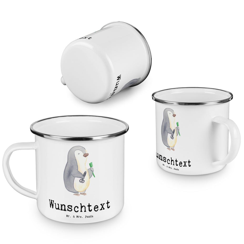 Personalisierte Emaille Tasse Friseur mit Herz Emaille Tasse personalisiert, Emaille Tasse mit Namen, Campingtasse personalisiert, Namenstasse, Campingtasse bedrucken, Campinggeschirr personalsisert, Beruf, Ausbildung, Jubiläum, Abschied, Rente, Kollege, Kollegin, Geschenk, Schenken, Arbeitskollege, Mitarbeiter, Firma, Danke, Dankeschön, Frisör, Haarstylist, Frisörbesuch, Friseursalon, Barbier, Coiffeur, Eröffnung Friseur