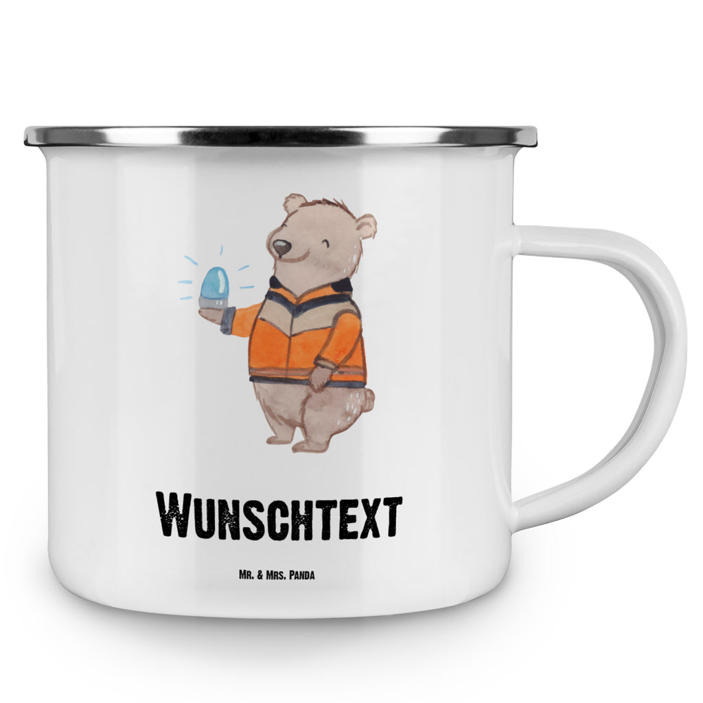 Personalisierte Emaille Tasse Rettungswagenfahrer mit Herz Emaille Tasse personalisiert, Emaille Tasse mit Namen, Campingtasse personalisiert, Namenstasse, Campingtasse bedrucken, Campinggeschirr personalsisert, Beruf, Ausbildung, Jubiläum, Abschied, Rente, Kollege, Kollegin, Geschenk, Schenken, Arbeitskollege, Mitarbeiter, Firma, Danke, Dankeschön