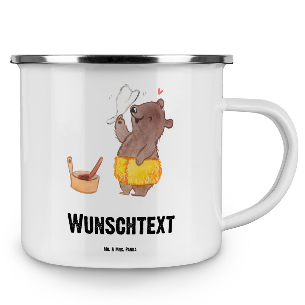 Personalisierte Emaille Tasse Saunameister mit Herz Emaille Tasse personalisiert, Emaille Tasse mit Namen, Campingtasse personalisiert, Namenstasse, Campingtasse bedrucken, Campinggeschirr personalsisert, Beruf, Ausbildung, Jubiläum, Abschied, Rente, Kollege, Kollegin, Geschenk, Schenken, Arbeitskollege, Mitarbeiter, Firma, Danke, Dankeschön