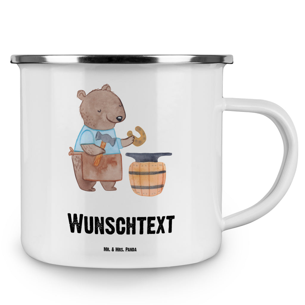 Personalisierte Emaille Tasse Schmied mit Herz Emaille Tasse personalisiert, Emaille Tasse mit Namen, Campingtasse personalisiert, Namenstasse, Campingtasse bedrucken, Campinggeschirr personalsisert, Beruf, Ausbildung, Jubiläum, Abschied, Rente, Kollege, Kollegin, Geschenk, Schenken, Arbeitskollege, Mitarbeiter, Firma, Danke, Dankeschön