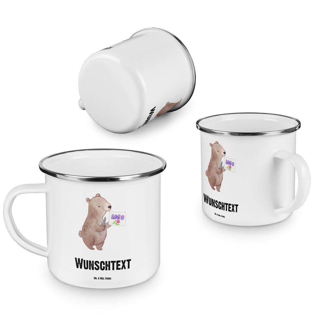 Personalisierte Emaille Tasse Werbetechniker mit Herz Emaille Tasse personalisiert, Emaille Tasse mit Namen, Campingtasse personalisiert, Namenstasse, Campingtasse bedrucken, Campinggeschirr personalsisert, Beruf, Ausbildung, Jubiläum, Abschied, Rente, Kollege, Kollegin, Geschenk, Schenken, Arbeitskollege, Mitarbeiter, Firma, Danke, Dankeschön