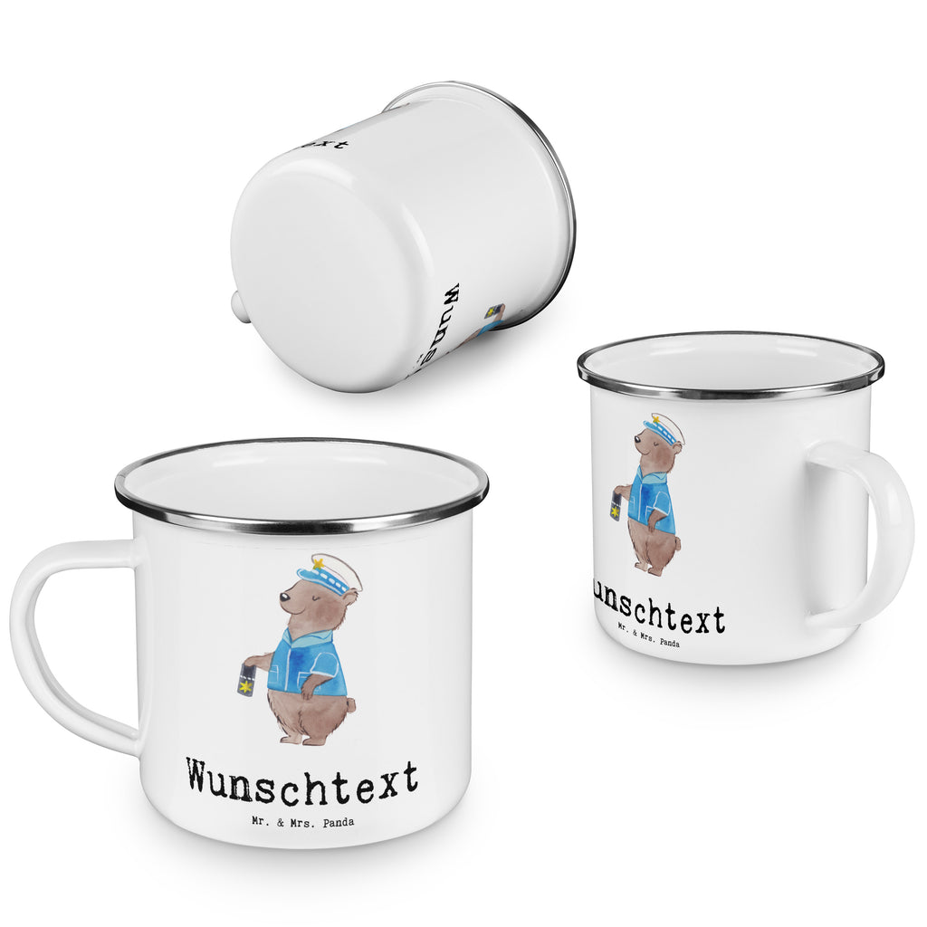 Personalisierte Emaille Tasse Polizeivollzugsbeamtin mit Herz Emaille Tasse personalisiert, Emaille Tasse mit Namen, Campingtasse personalisiert, Namenstasse, Campingtasse bedrucken, Campinggeschirr personalsisert, Beruf, Ausbildung, Jubiläum, Abschied, Rente, Kollege, Kollegin, Geschenk, Schenken, Arbeitskollege, Mitarbeiter, Firma, Danke, Dankeschön, Polizeivollzugsbeamte, Polizistin, Polizei