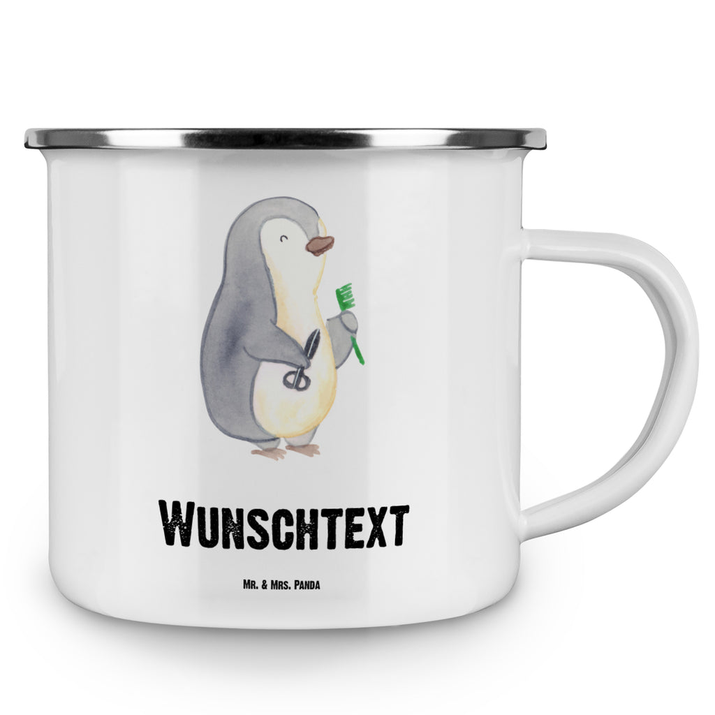 Personalisierte Emaille Tasse Hairstylist mit Herz Emaille Tasse personalisiert, Emaille Tasse mit Namen, Campingtasse personalisiert, Namenstasse, Campingtasse bedrucken, Campinggeschirr personalsisert, Beruf, Ausbildung, Jubiläum, Abschied, Rente, Kollege, Kollegin, Geschenk, Schenken, Arbeitskollege, Mitarbeiter, Firma, Danke, Dankeschön, Frisör, Haarstylist, Hairstylist, Friseursalon, Barbier, Coiffeur, Eröffnung Friseur