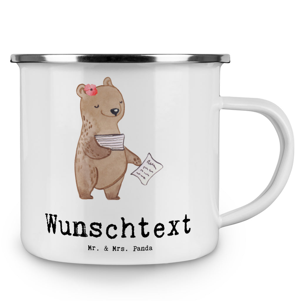 Personalisierte Emaille Tasse Buchhalterin mit Herz Emaille Tasse personalisiert, Emaille Tasse mit Namen, Campingtasse personalisiert, Namenstasse, Campingtasse bedrucken, Campinggeschirr personalsisert, Beruf, Ausbildung, Jubiläum, Abschied, Rente, Kollege, Kollegin, Geschenk, Schenken, Arbeitskollege, Mitarbeiter, Firma, Danke, Dankeschön, Buchhalter, in Bürojob, Backoffice Mitarbeiterin, Angestellte