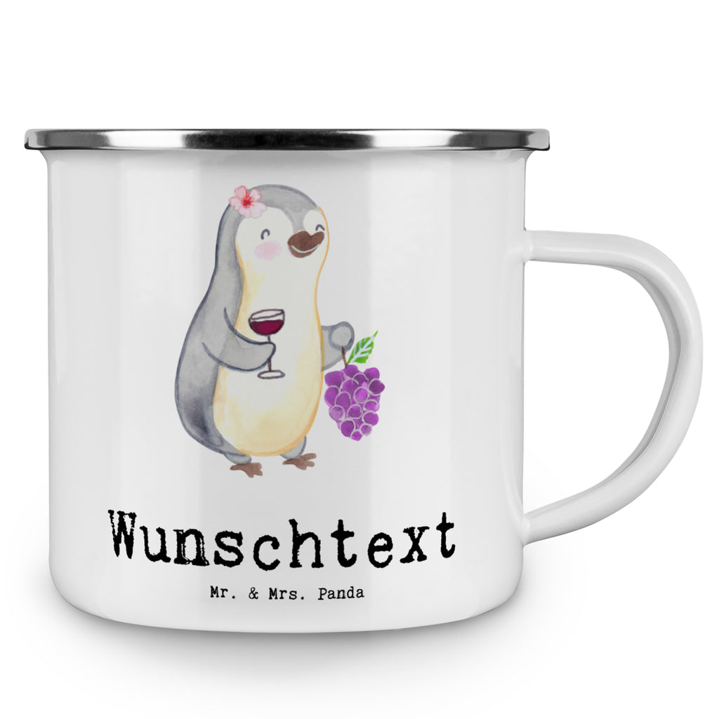 Personalisierte Emaille Tasse Weinhändlerin mit Herz Emaille Tasse personalisiert, Emaille Tasse mit Namen, Campingtasse personalisiert, Namenstasse, Campingtasse bedrucken, Campinggeschirr personalsisert, Beruf, Ausbildung, Jubiläum, Abschied, Rente, Kollege, Kollegin, Geschenk, Schenken, Arbeitskollege, Mitarbeiter, Firma, Danke, Dankeschön