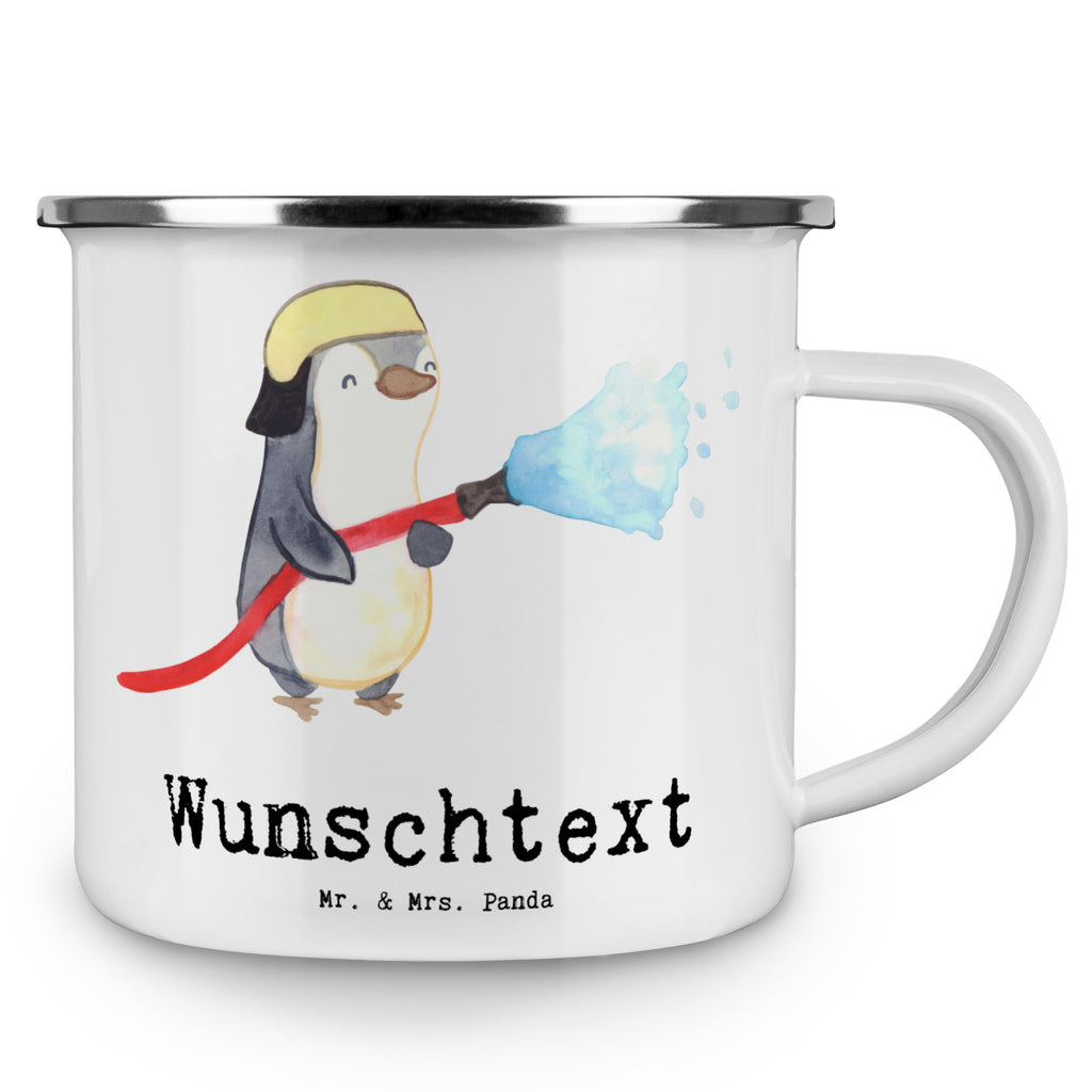 Personalisierte Emaille Tasse Feuerwehrmann mit Herz Emaille Tasse personalisiert, Emaille Tasse mit Namen, Campingtasse personalisiert, Namenstasse, Campingtasse bedrucken, Campinggeschirr personalsisert, Beruf, Ausbildung, Jubiläum, Abschied, Rente, Kollege, Kollegin, Geschenk, Schenken, Arbeitskollege, Mitarbeiter, Firma, Danke, Dankeschön, Feuerwehrmann, Feuerwehrhauptmann, Brandschutz, Feuerwehr, freiwillige Feuerwehr